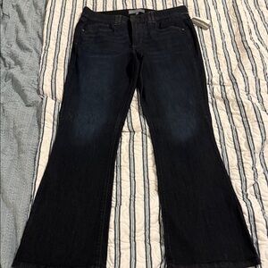 Wit & Wisdom Dark Blue Flare Jeans